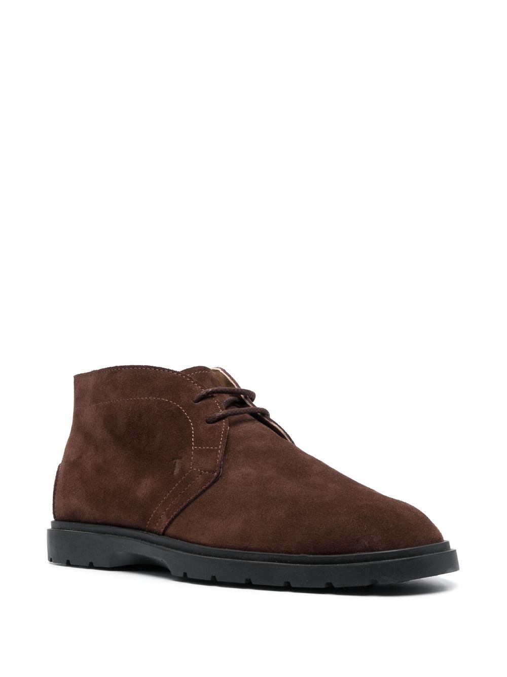 TOD'S Desert Suede Lace-Up Boots for Men