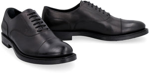 TOD'S Smooth Leather Lace-Up Shoes for Men