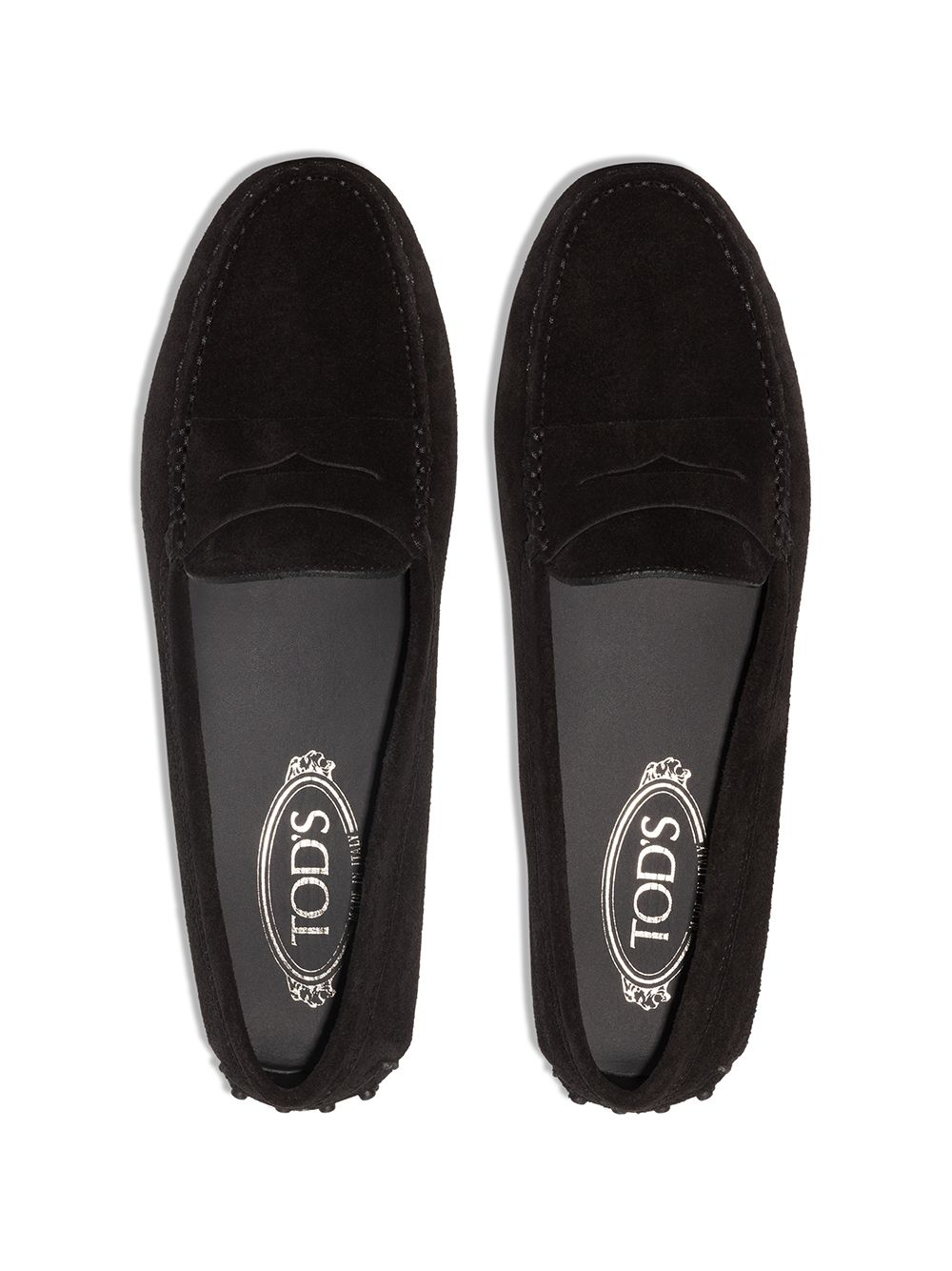 TOD'S GOMMINI LEATHER LOAFERS