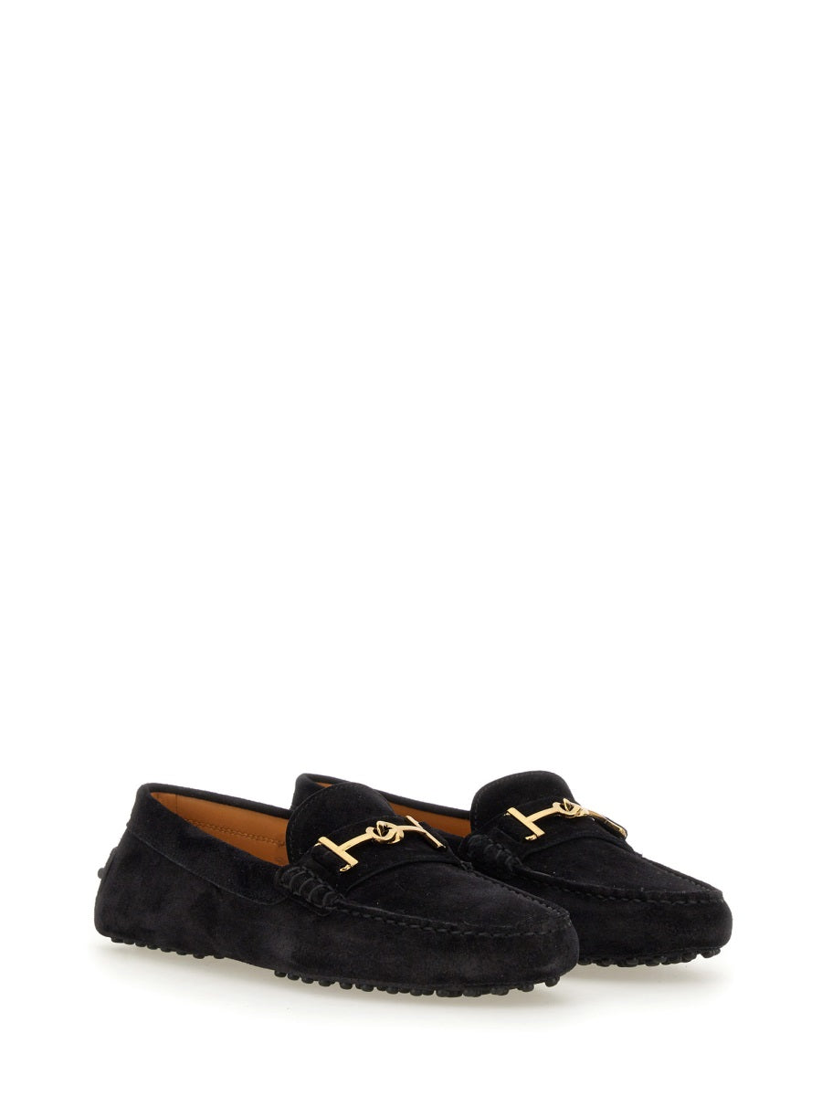 TOD'S Rubberized Moccasins for Women