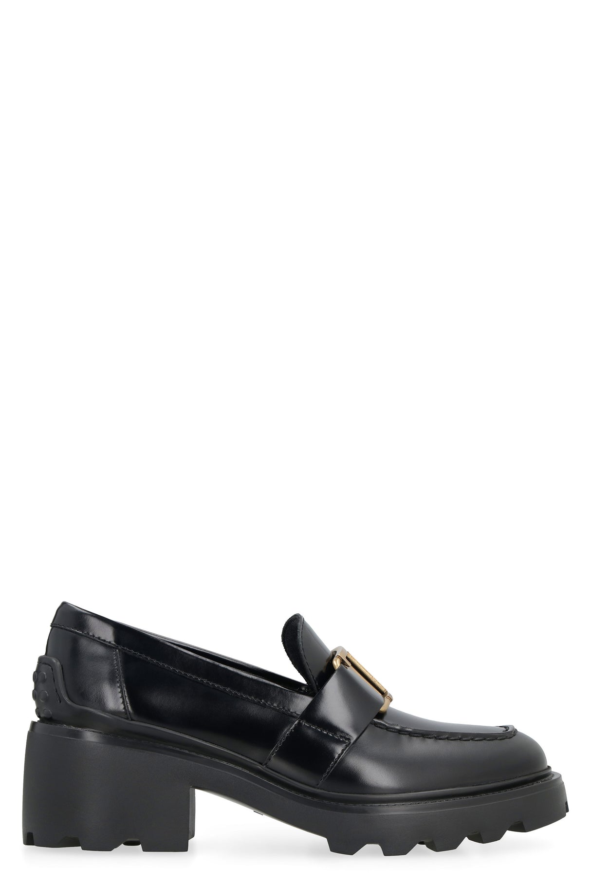 TOD'S Luxurious Black Calfskin Loafers for Women - SS24 Collection