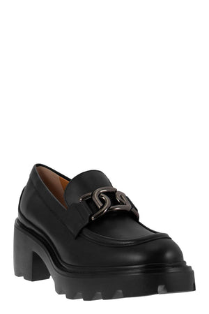 TOD'S Stylish Black Laced up Shoes for Women