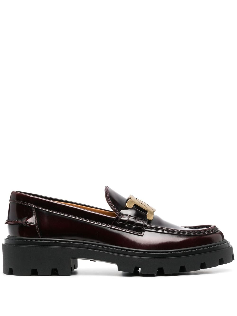 TOD'S Luxurious Black Loafers for the Modern Woman