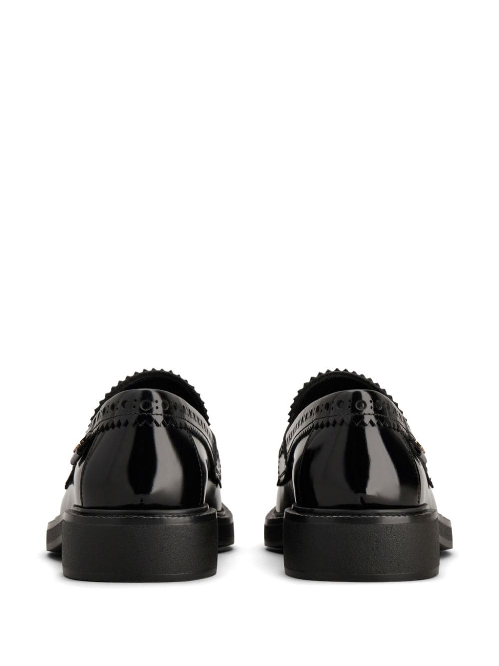 TOD'S Elegant Black Leather Loafers