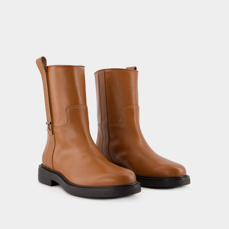 TOD'S Sophisticated 20L Calfskin Boots for Women