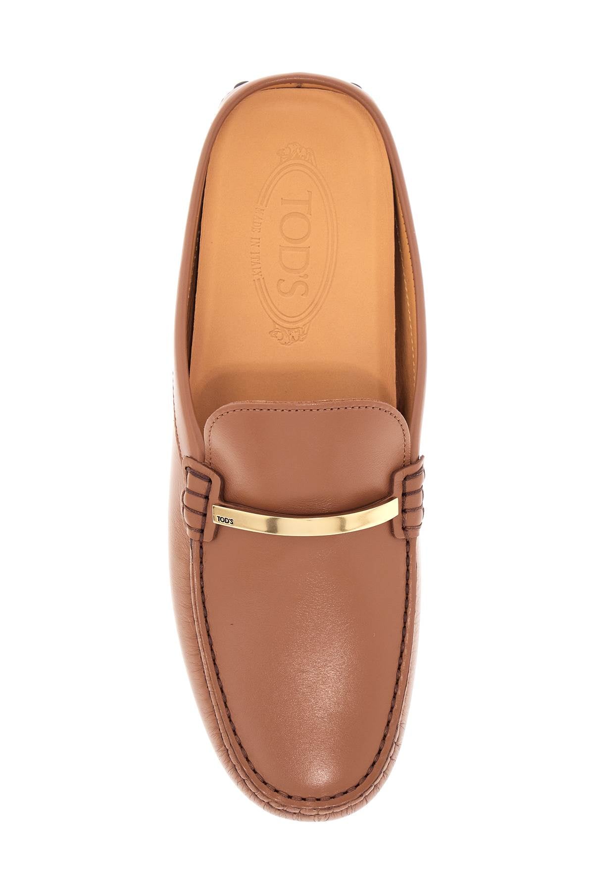 TOD'S Elegant Slip-On Loafers with Metal Detail