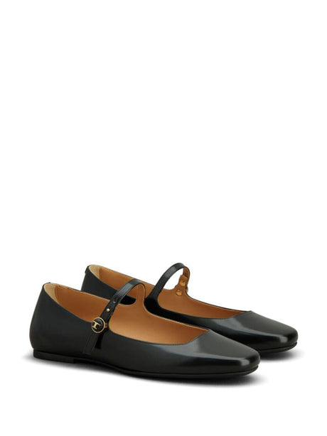 TOD'S Elegant Patent Leather Ballet Flats