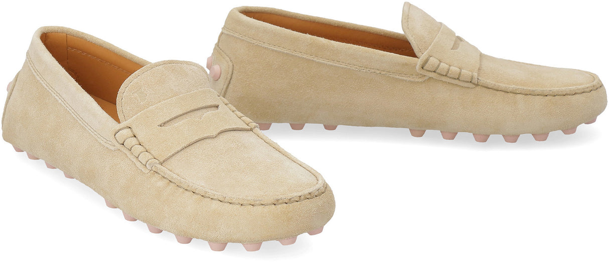 TOD'S Suede Driving Shoes for Women - Classic Comfort