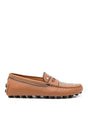 TODS Elegant Leather Loafers with Metallic Accents