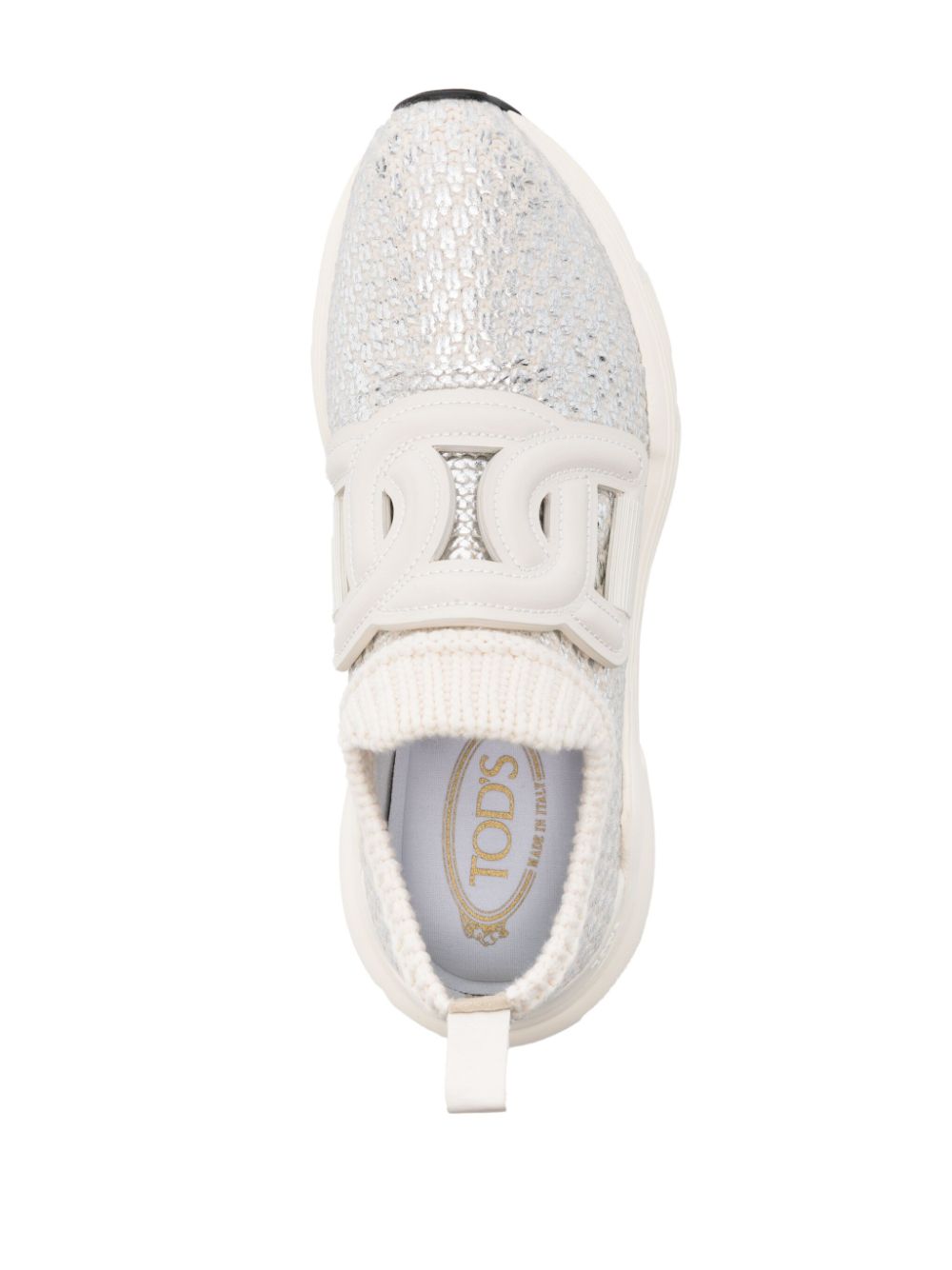 TOD'S Stylish White Sneakers for Women - 2024 Spring/Summer Collection