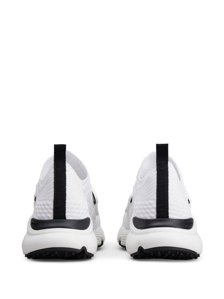 TOD'S White Knit Slip-On Sneakers for Women