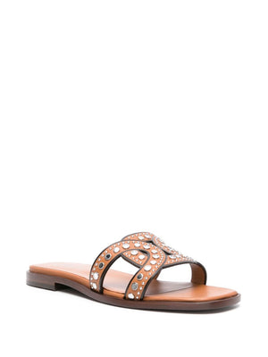 TOD'S Stylish 24SS Sandals for Women in Brown