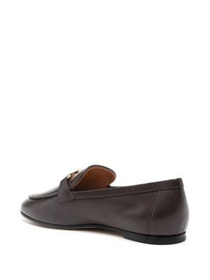 TOD'S Elegant Almond Toe Leather Loafers