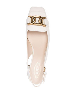 TOD'S Elegant Cuoio T50 Quadruple Strap Sandals for Women