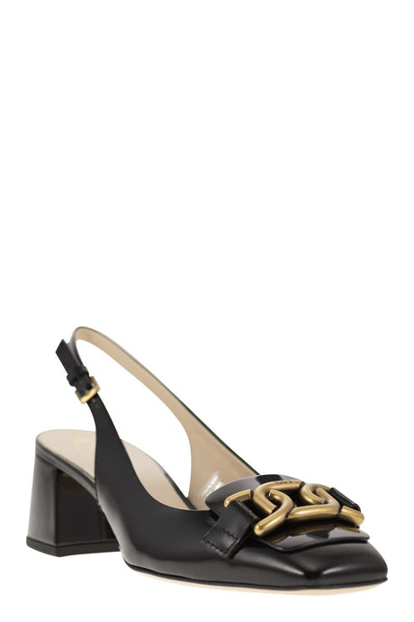 TOD'S Black Sandals for Women - SS24 Collection