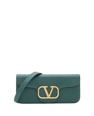 VALENTINO GARAVANI English Green Cross Body Handbag for Men - SS22 Collection