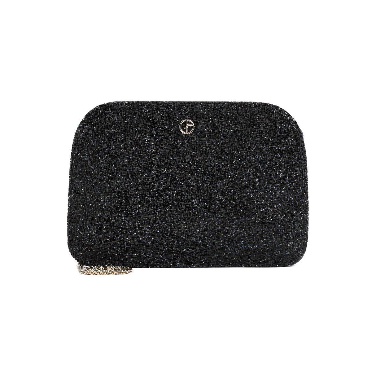 GIORGIO ARMANI Sleek Black Viscose Handbag for Women - SS24 Collection