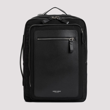 GIORGIO ARMANI Stylish Polyester Backpack - 32CM x 40CM x 10CM