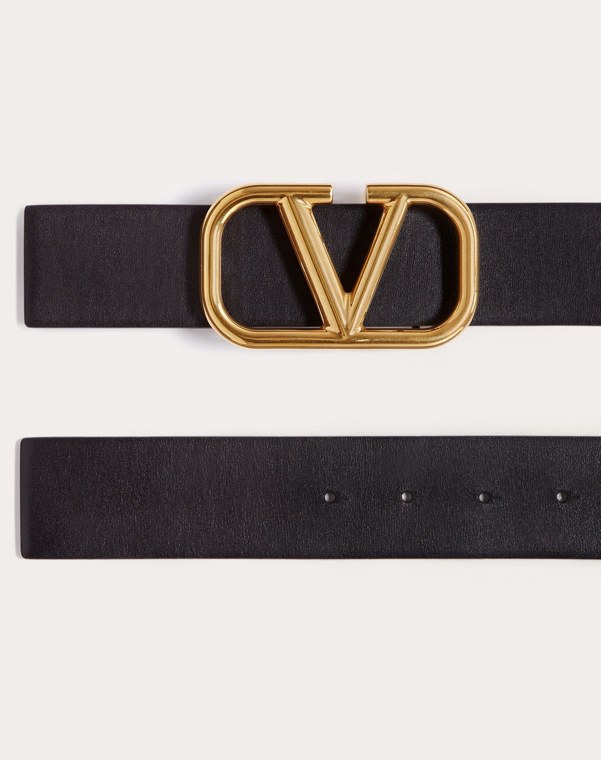 VALENTINO GARAVANI Sleek & Stylish 40mm Belt for Men | Black Color | SS23 Collection