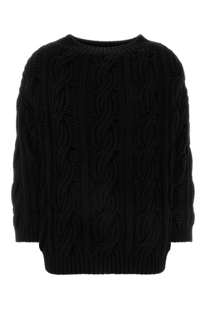 VALENTINO GARAVANI Chic Black Wool Sweater for Women