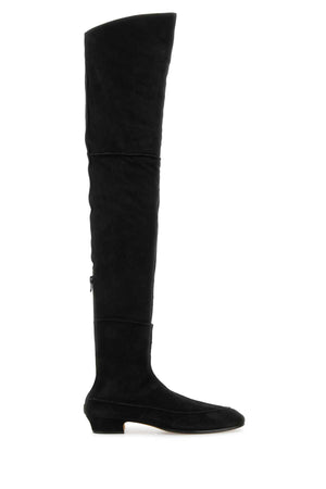 THE ROW Suede Over-the-Knee Boots