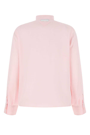 PRADA Pastel Pink Crepe Shirt for Women