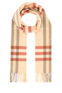 BURBERRY Giant Check Cashmere Scarf