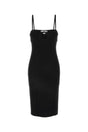 BLUMARINE Elegant Black T-Shirt Dress