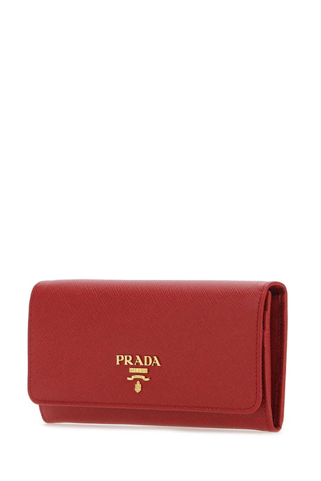 PRADA Mini Leather Wallet - Compact Design for Everyday Use