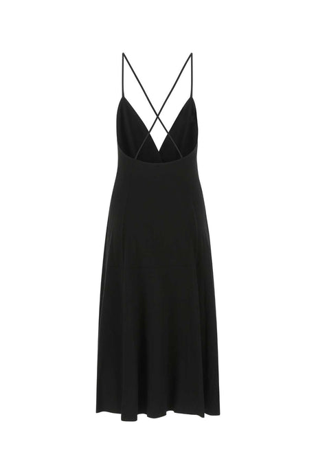 LOEWE Sleek Black Stretch Dress