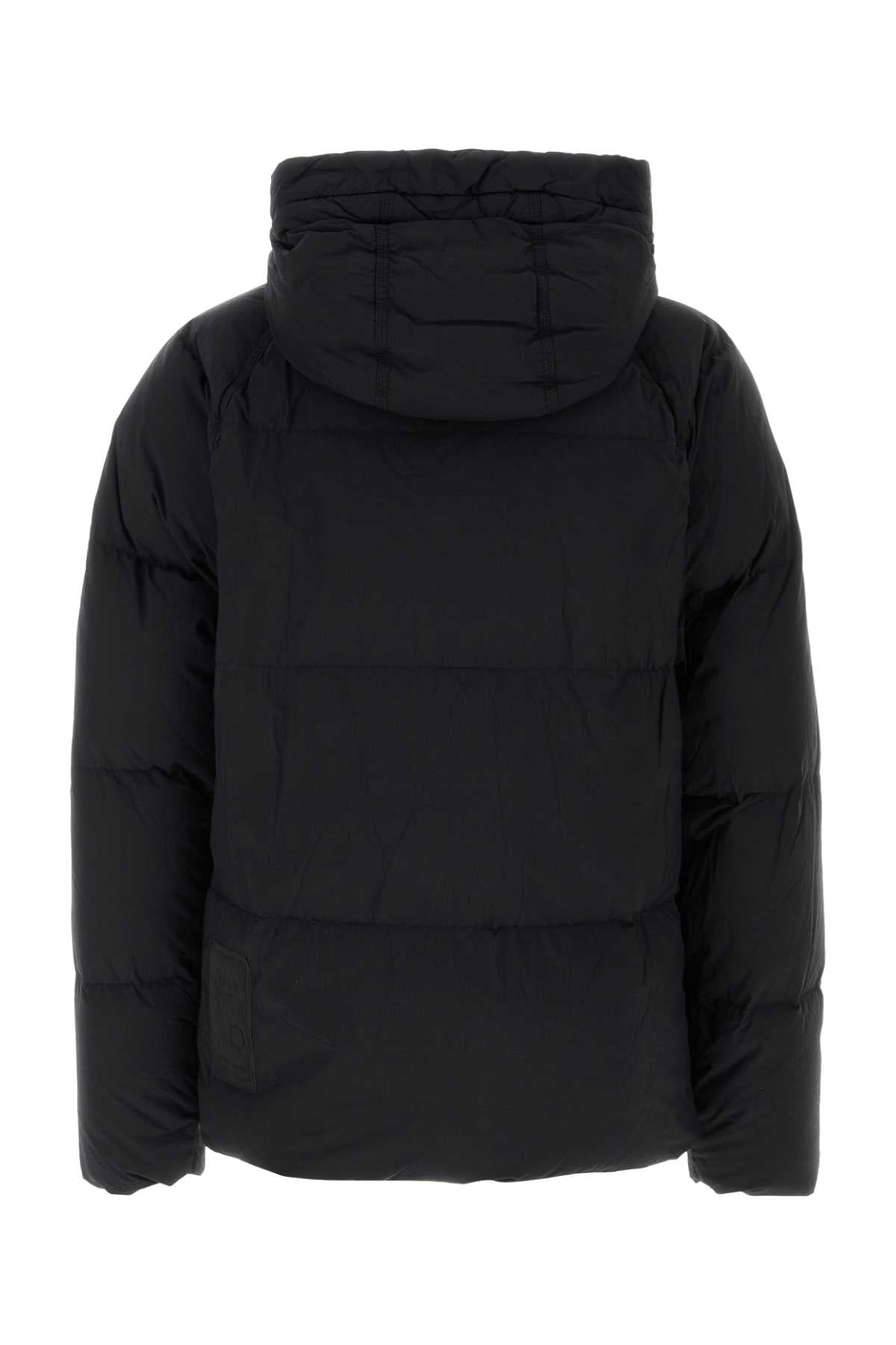 TEN C Premium Black Nylon Down Jacket - Ultimate Winter Layer