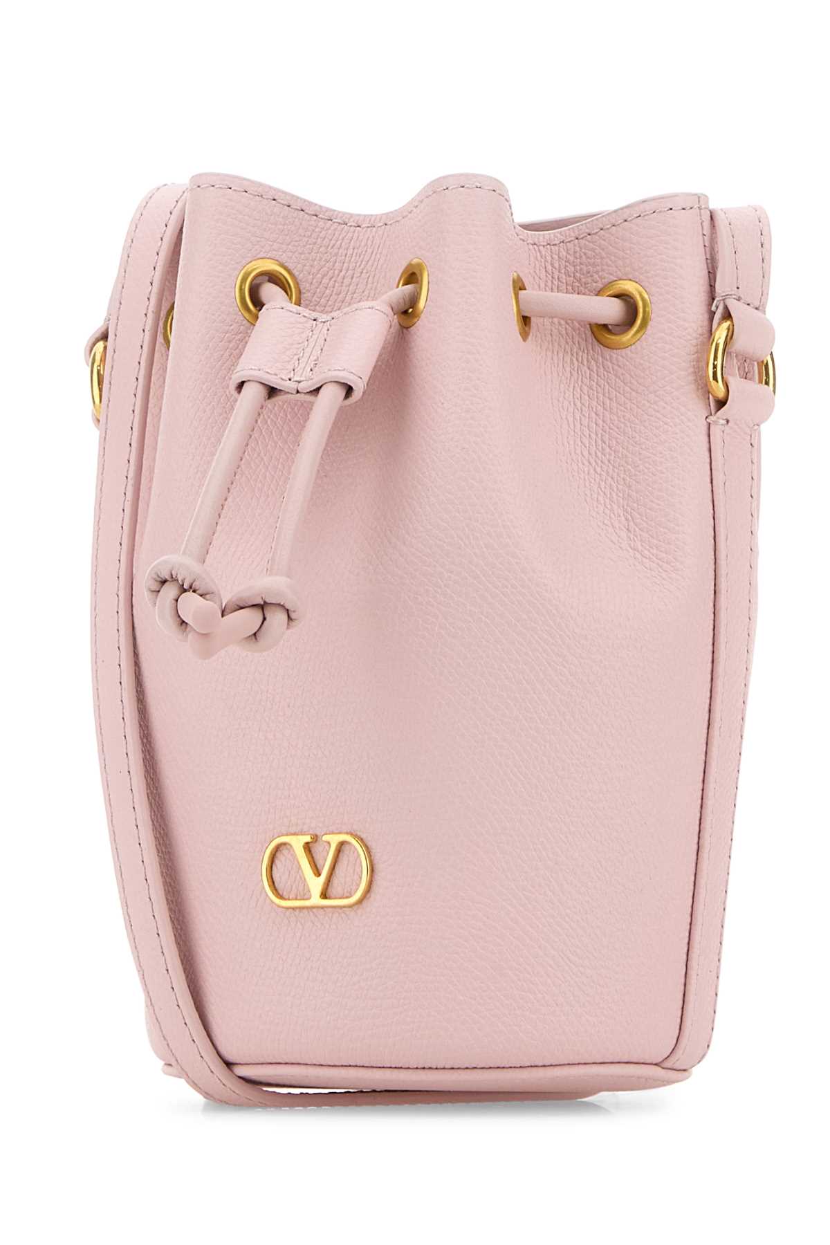 VALENTINO GARAVANI Mini Leather Bucket Handbag