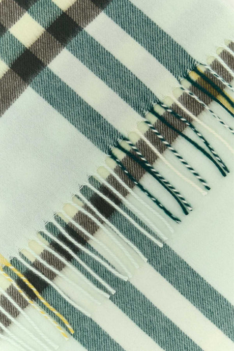 BURBERRY Giant Check Cashmere Scarf