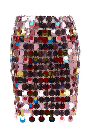 PACO RABANNE Multicolor Maxi Sequins Skirt for Women