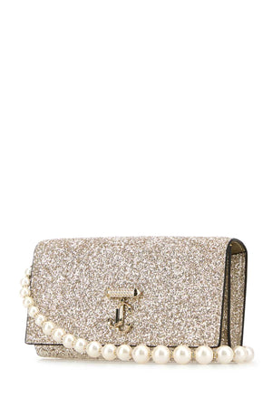 JIMMY CHOO Embellished Fabric Avenue Mini Wallet – 19.5 cm x 12.5 cm