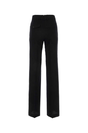 ANN DEMEULEMEESTER Chic Black Wool Pant for Women