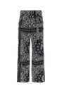 SACAI Printed Cotton Cargo Pants for Men - 23W Collection