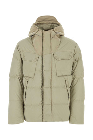 TEN C Men's Down Jacket - Beige Tan Edition