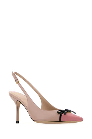 VALENTINO GARAVANI Stylish Leather VLogo Pumps with 8 cm Heel