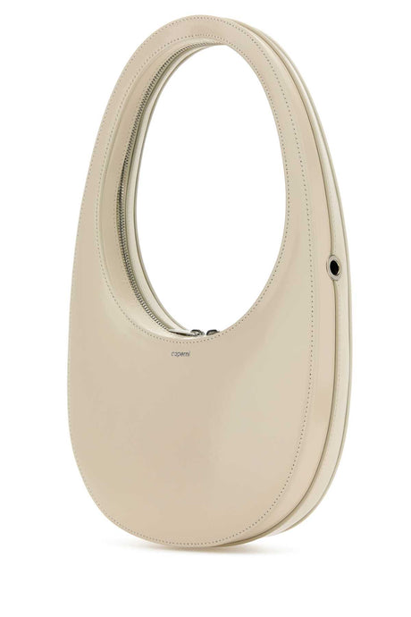 COPERNI Chic Ivory Mini Leather Swipe Handbag