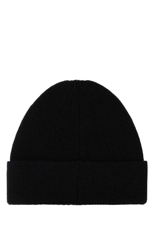 FENDI Cozy Black Wool Beanie for Him