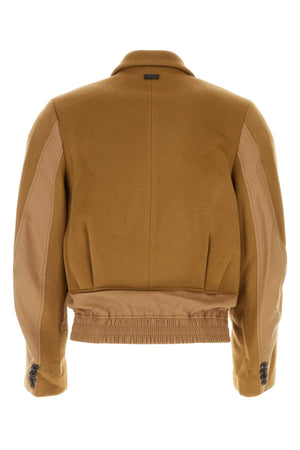 ADER ERROR Men's Wool Blend Camel Jacket