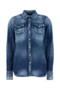 DSQUARED Stretch Denim Western Shirt for Women - Size S