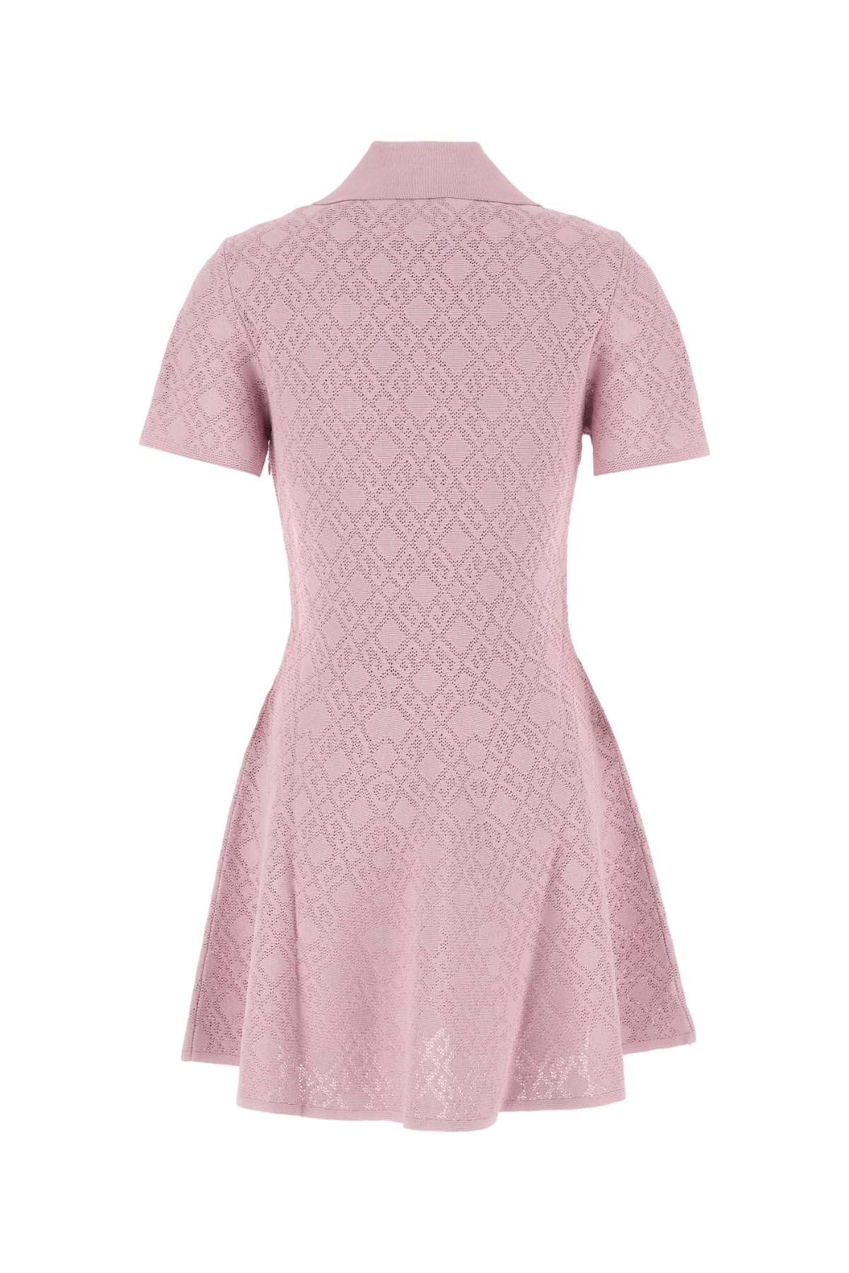 GIVENCHY Chic Pink Viscose Blend Polo Dress for Women