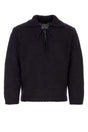 BODE Midnight Blue Mohair Blend Sweater