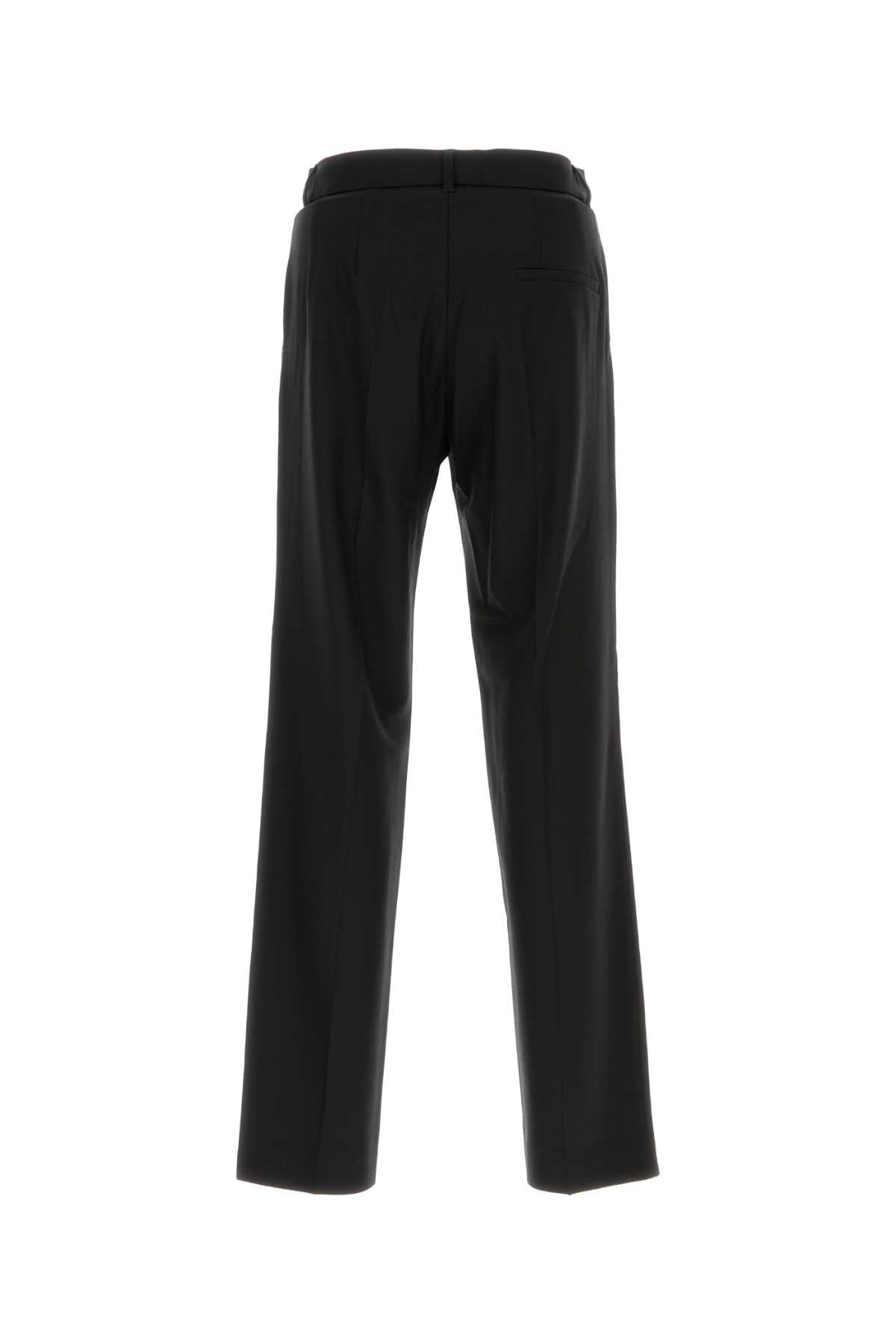 CASABLANCA Stylish Black Stretch Pants for Men - 24W