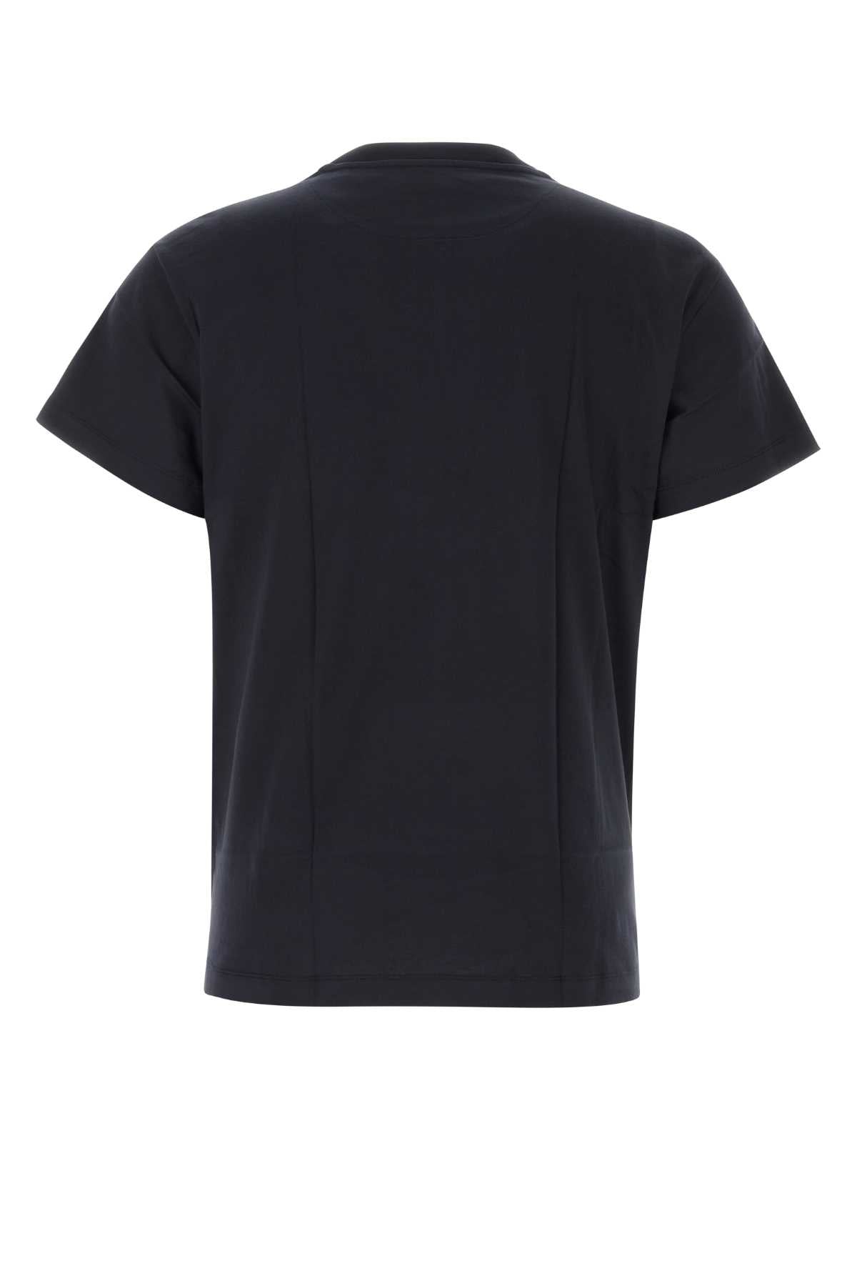 JIL SANDER Midnight Blue Cotton T-Shirt Set for Men