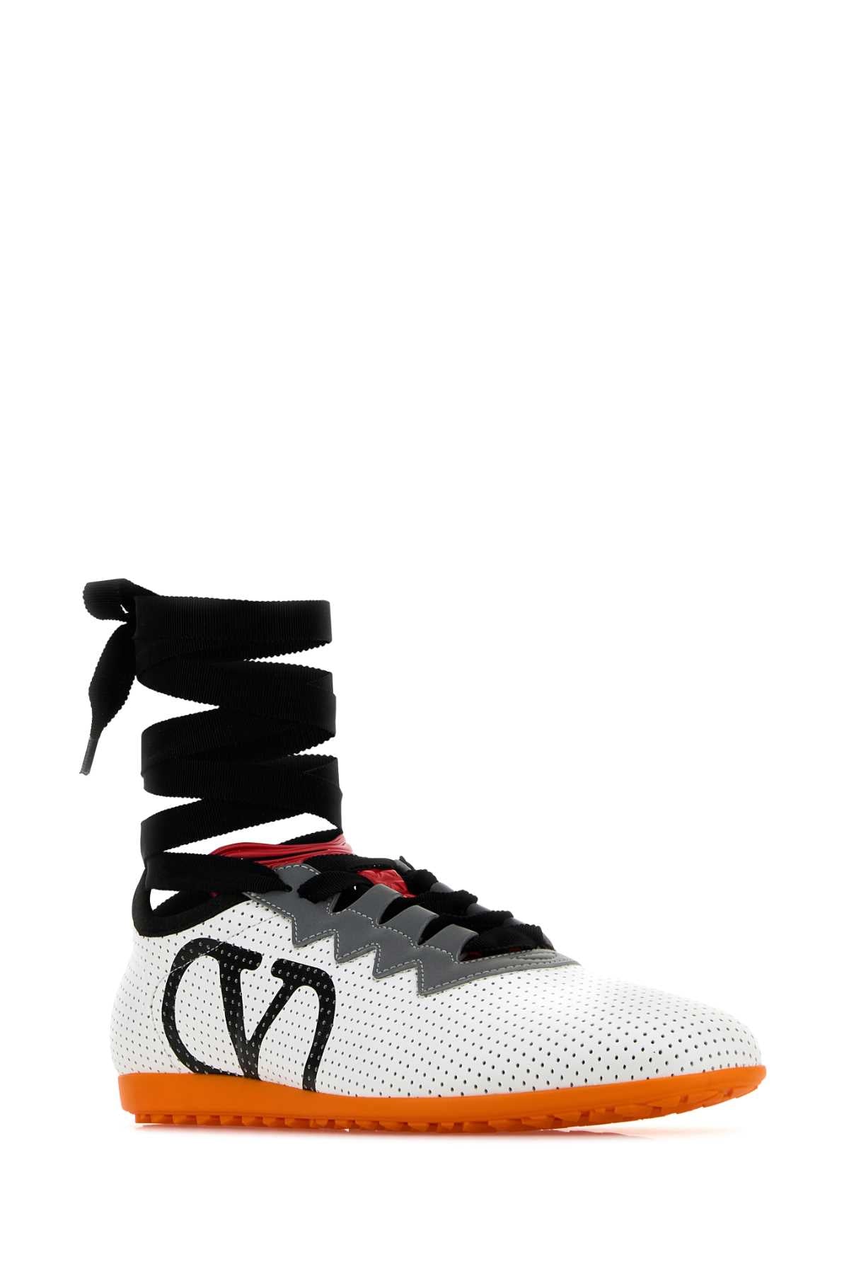 VALENTINO GARAVANI Nappa Leather Chromathon Sneakers for Women - 25S Season