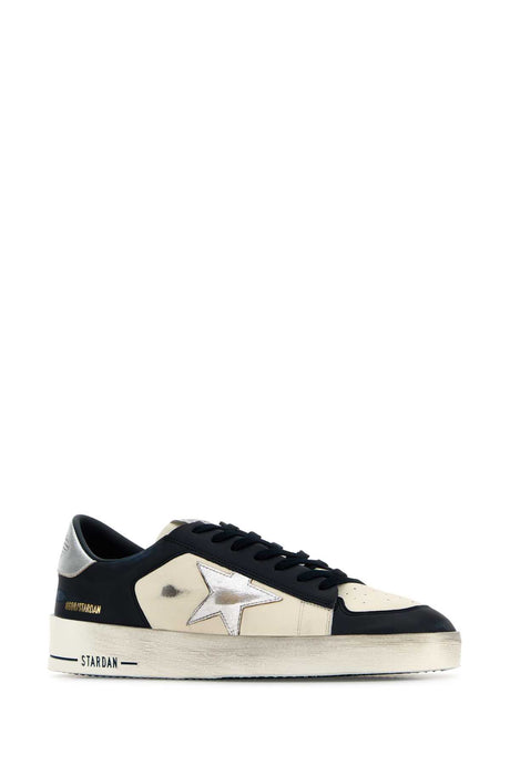 GOLDEN GOOSE DELUXE BRAND Two-Tone Leather Stardan Sneakers for Men