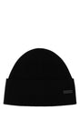 SAINT LAURENT Chic Black Cashmere Beanie Hat